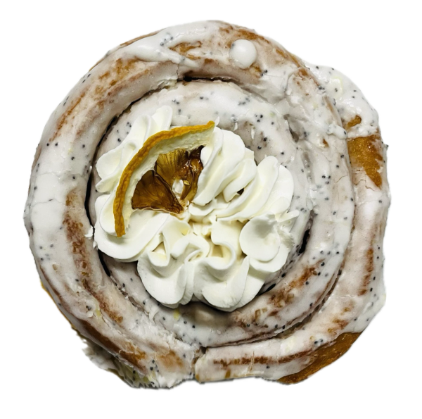 Donut Vegano Madrid Lemon Poppy Roll